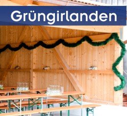 Bierzeltgarnituren-Verleih und Dekoration für Ihre Veranstaltung