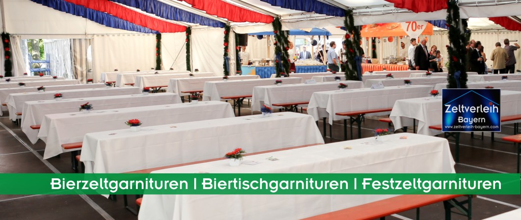 Bierzeltgarnituren-Verleih und Eventservice für Ihre Veranstaltung