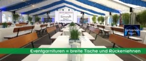 Bierzeltgarnituren-Verleih und Eventservice für Ihre Veranstaltung