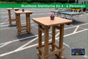 Bierzeltgarnituren-Verleih und rustikale Almmöbel mieten