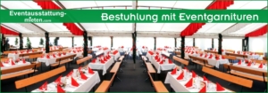 Bierzeltgarnituren-Verleih und Eventservice für Ihre Veranstaltung