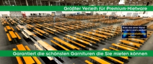 Bierzeltgarnituren-Verleih und Eventservice für Ihre Veranstaltung