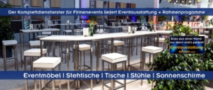 Bierzeltgarnituren-Verleih und Eventservice für Ihre Veranstaltung