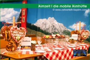 Bierzeltgarnituren-Verleih und rustikale Almmöbel mieten