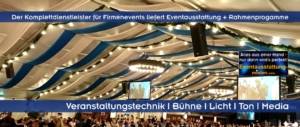 Bierzeltgarnituren-Verleih und Eventservice für Ihre Veranstaltung