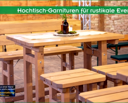 VIP-Möbelverleih und Eventservice für Ihre Veranstaltung