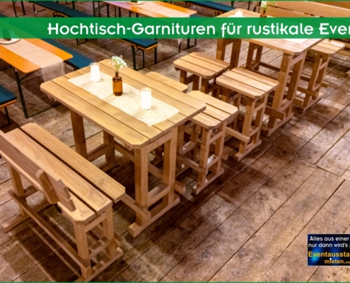 VIP-Möbelverleih und Eventservice für Ihre Veranstaltung